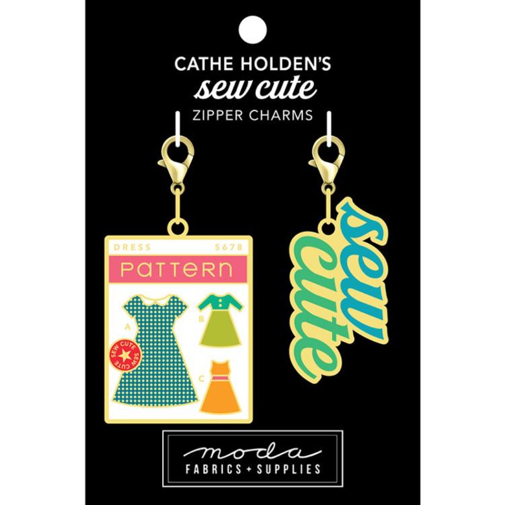 Pattern And Sew Cute Enamel Zipper Pulls Set Of Two Cathe Holden Sew Cute